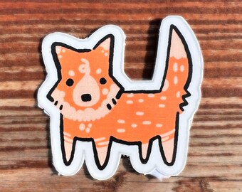 Red Heeler / Australian Cattle Dog Sticker! Cute n Funny Pet-Parent Gift || Perfect for Laptops, Water bottles, Phones, and More!