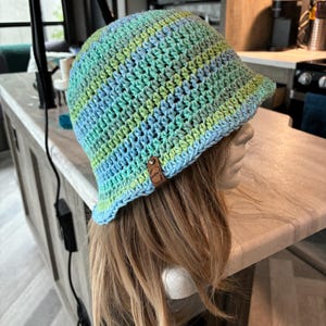 Crochet Bucket Hat Pattern PDF | Chapeau Bob au Crochet | Easy Beginner Crochet Pattern | Summer Bucket Hat | Instant Download