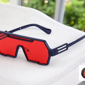 Men's Aviator | Big Frame Rocker Shades | Irregular Square Sunglasses