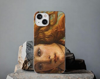 Renaissance Venus Clear Phone Case - Botticelli Art Cover for iPhone & Samsung | Fine Art Aesthetic | Unique Gift for Art Lovers