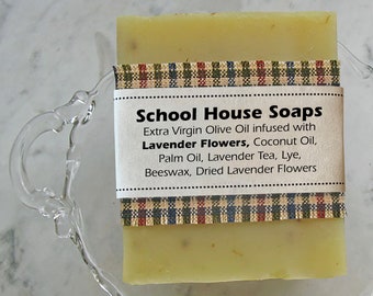 Lavender Soap / 5 ounce soap bar / Natural Soap / Olive Oil Bar Soap/ Mothers Day Gift