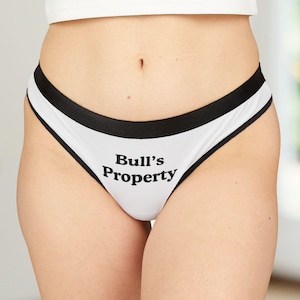 Bull&#39;s Property Hotwife Queen of Spades Panty | QoS Naughty Hotwife Underwear | BBC Bull Cuck Swinger Pineapple Gift for Wife