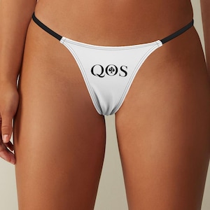 Thong QOS Queen Of Spades | Hotwife underwear Sexy, Wife  Naughty Panties, BBC Bull Cuck Swinger lifestyle,  Pineapple Sex, Gift for her