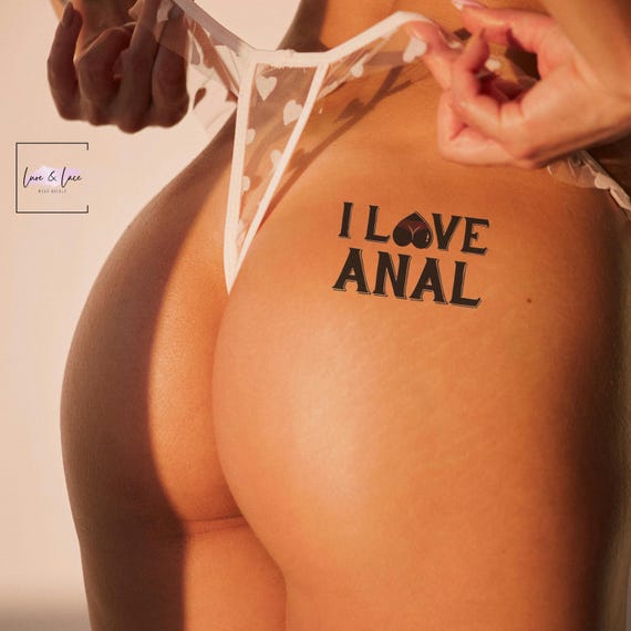 Ich liebe Anal temporres Tattoo| Anal Sexy Wasserdicht Tattoo, Butt Plug  Frau Frech Spa, Swinger, Ananas Sex, Geschenkidee fr ihre Frau GF Sex -  Etsy sterreich