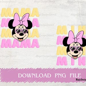 Camiseta de Mamá Ratón, Camiseta del Día de la Madre, Camiseta de Mamá e Hija, Mamá e Hija, Mamá PNG, Camiseta de Ratón, Camiseta del Día de la Madre, Regalo para Mamá
