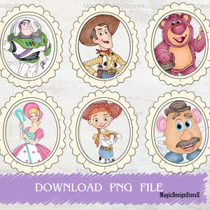 Toy Story Characters, Toy Story Bundle, Woody  Files for Cricut, Toy Story Png , Toy Story Watercolor Clipart,  Woody,  Toy Story PNG