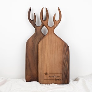Custom Made Cutting Board, Olive Wood Charcuterie Board, Personalized Cutting Board, Wooden Cheese and Serving Board, Engraved New Home Gift