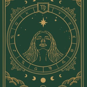 Cartes du zodiaque - signes de terre