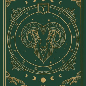 Cartes du zodiaque - Signes de feu