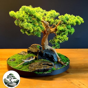 Maintenance-free handmade bonsai tree B32