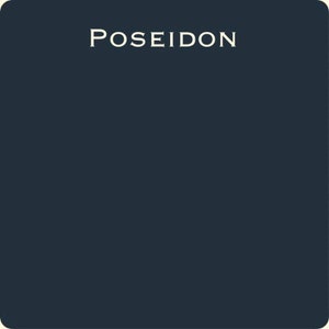 Poseidon (Darkest Blue-Green) Wise Owl One Hour Enamel Paint