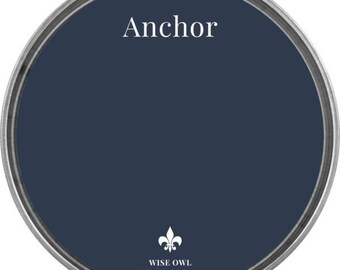 Anchor (Navy) - Quart - Wise Owl Chalk Synthesis Paint - FREE SHIPPING