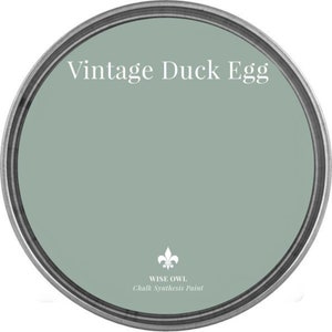 Vintage Duck Egg (Gray Blue-Green) - Wise Owl Chalk Synthesis Paint