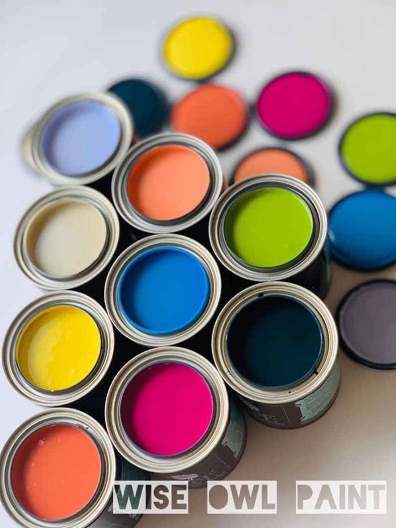 Wise Owl Chalk Synthesis Paint Pints FREE SHIPPING Etsy