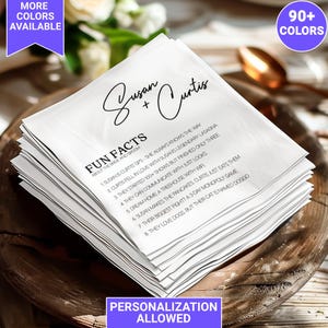 Tovaglioli da cocktail personalizzati per matrimoni, decorazioni divertenti per addio al nubilato