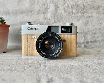 (修理＆カスタマイズ済) Canonet QL 19 Canon QL17 QL19 Canonet Flexible Lens Caps and Hot Shoe Covers by