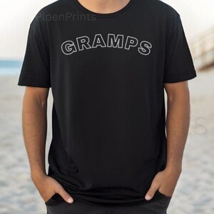 Comfort Colors Gramps Shirt, Father&#39;s Day Shirt, Trendy Gramps Shirt, New Gramps Gift, Comfort Colors Men&#39;s Tee, Gramps Christmas Gift