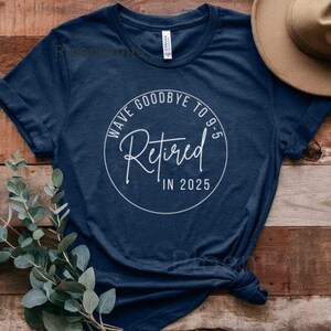 退職 T シャツ、女性向け退職ギフト、教師退職、2025 年退職、ベラ キャンバス T シャツ、退職看護師、2025 年退職予定