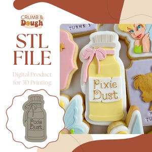 Pixie Dust Stamp & Cutter STL File