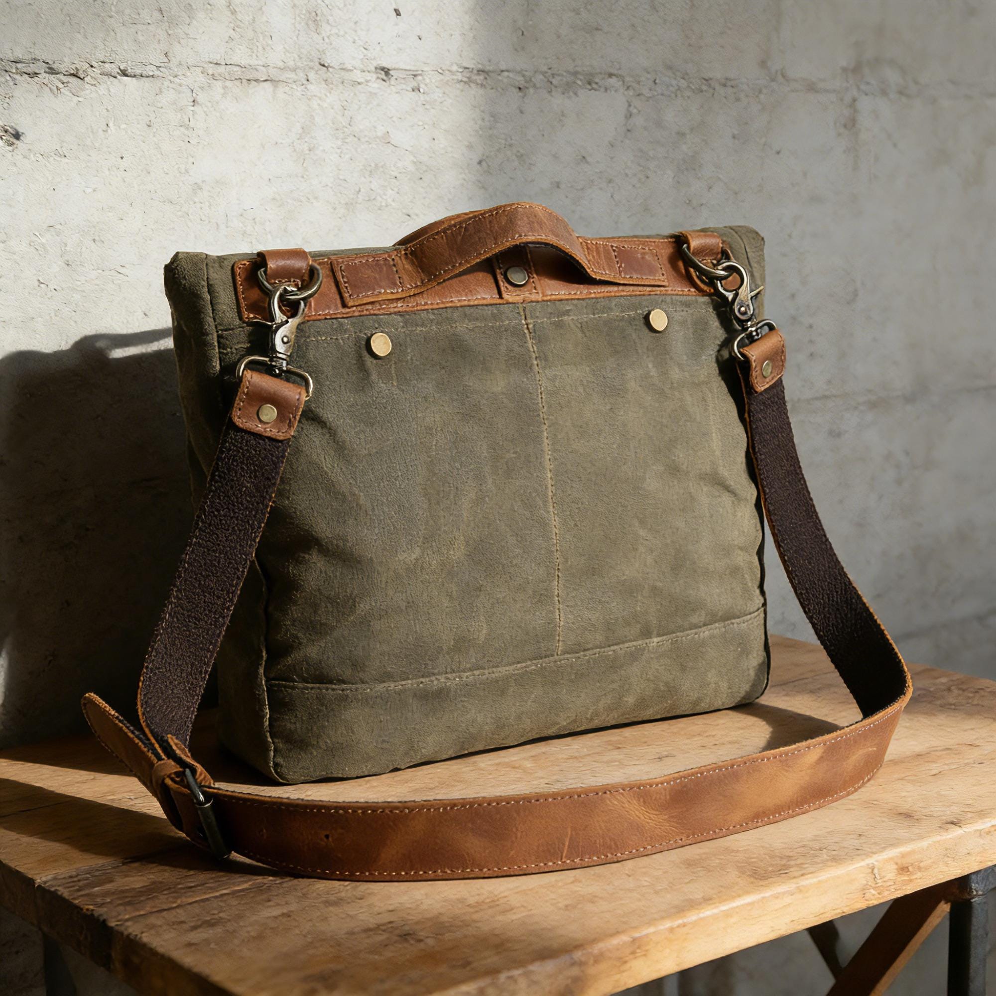 Handcrafted Bushcraft Backpack, Waxed Canvas Camping Rucksack ...