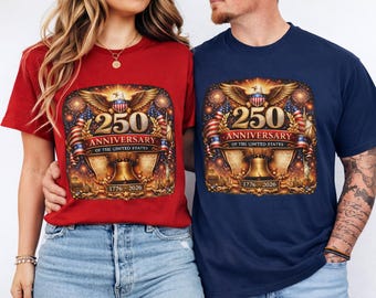 250th Anniversary of the United States T-Shirt (1776-2026)  Limited Edition Patriotic Celebration Tee.