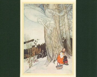 Vintage Frost Print from 1923 A Fairy Story