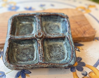 Handgefertigtes Schmuckschale: Vielseitig verwendbares Tablett für Snacks, Schmuck und Vorspeisen