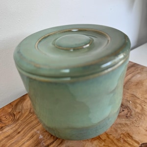 Hand Thrown Ceramic French Butter Dish