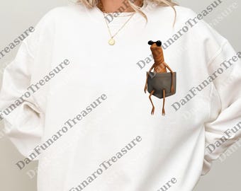 Marcus The Worm In Pocket png, Marcus The Worm Digital, Marcus The Worm Meme png, Funny Meme Digital, Brain Rot Meme png