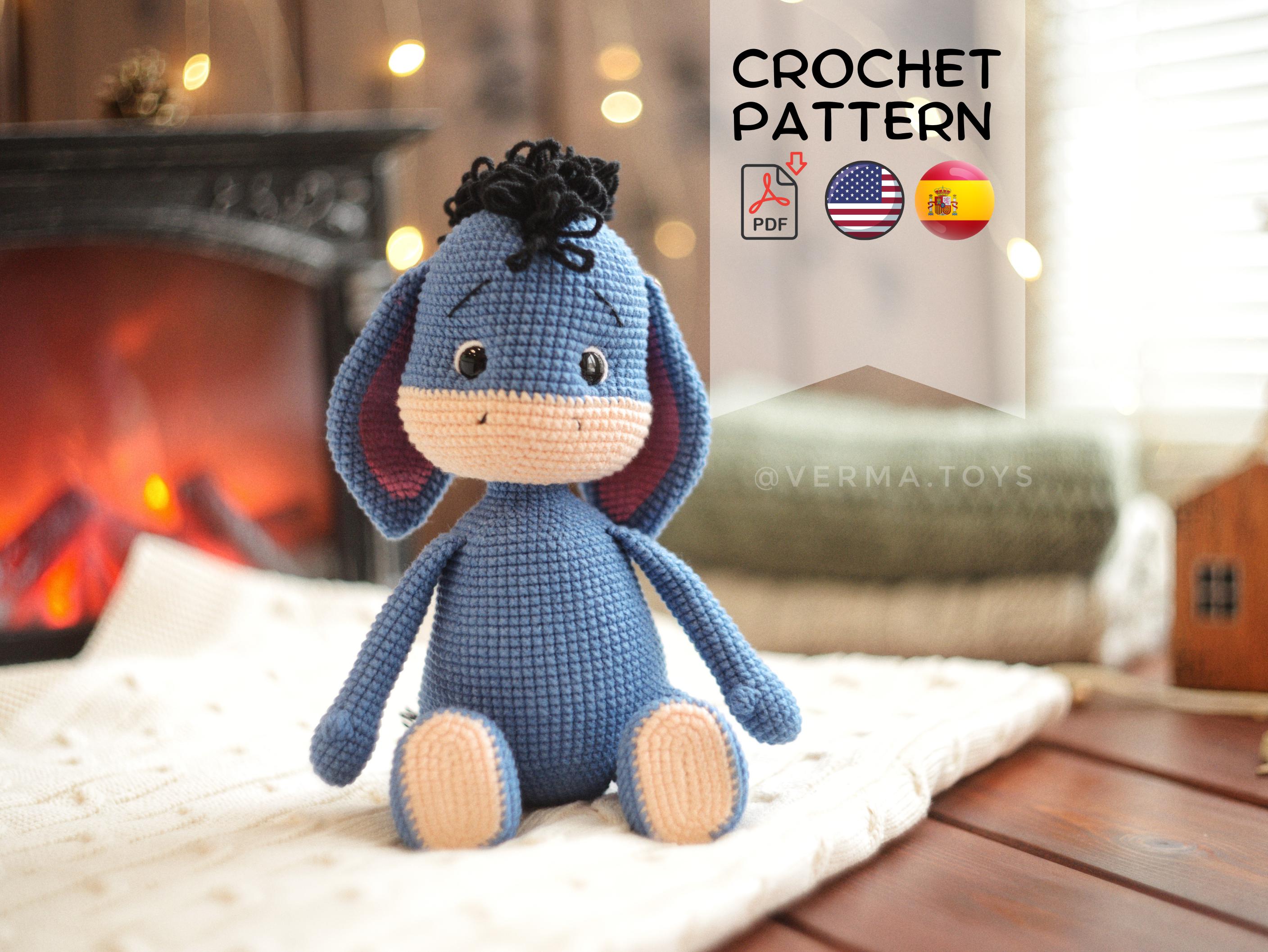 Eeyore Pdf Pattern - Etsy