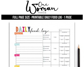 daily food log