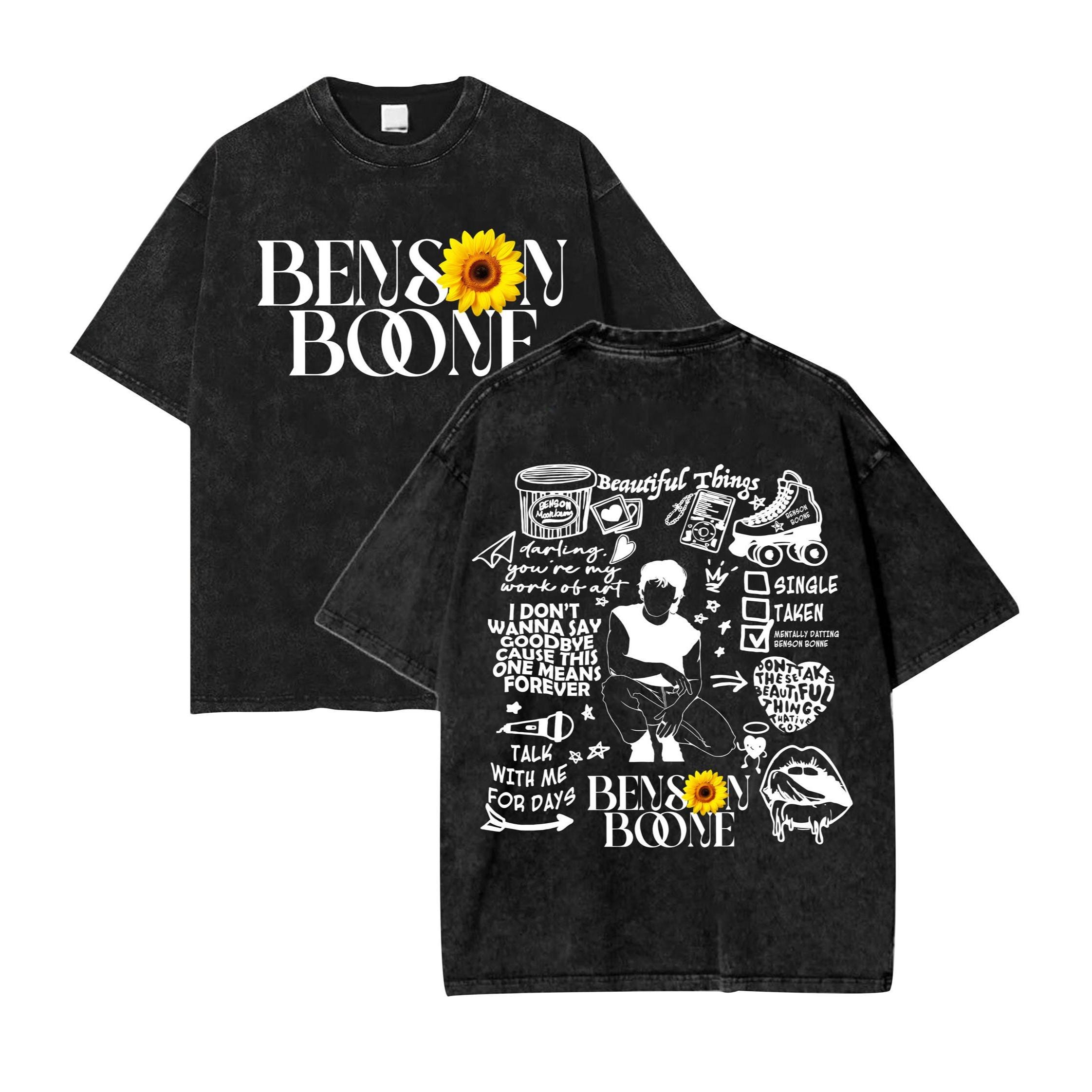 Benson Boone ベンソンブーン　Tシャツ ベンソンブーン ツアー Tシャツ - メルカリ