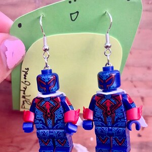 LEGO Spider-Man “Into the Spiderverse” Earrings - Peter Parker