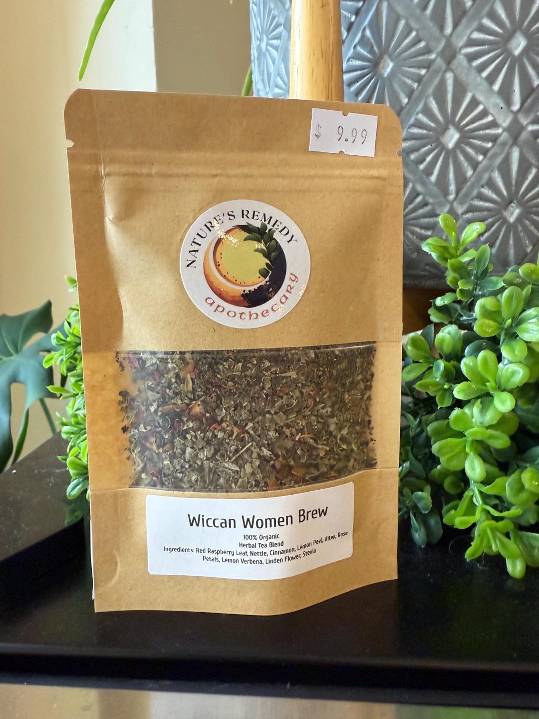 Wiccan Women Brew: Raspberry Leaf Herbal Tea Blend for Ritual - Etsy