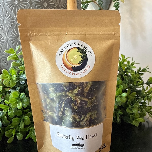 Butterfly Pea Flower | Dried Blue Flower for Tea, Colorful Drinks, Crafts & Apothecary