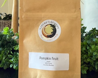 Organic Pumpkin Fruit Powder | Smoothie & Baking Ingredient (Cucurbita Moschata)