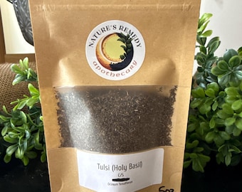 Tulsi (Holy Basil) - Dried Sacred Herb for Tea & Ritual