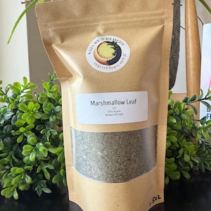 Dried Marshmallow Leaf – Organic Althaea officinalis | Herbal Tea, Spiritual Use & Crafting