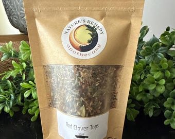Red Clover Tops whole – Trifolium pratense | Dried Botanical Herb for Tea, Ritual & Crafting