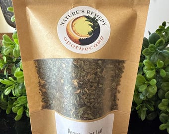 Peppermint Leaf: Dried Herb Tea, Aromatherapy and Skincare