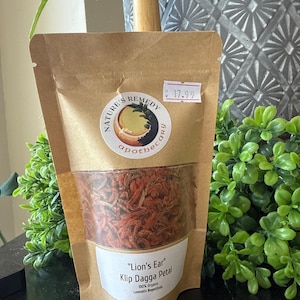 Klip Dagga Petals (Lion’s Ear) – Wildcrafted | Natural | Dried Leonotis Nepetifolia Flowers