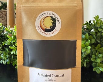 Activated Charcoal Powder | Fine Black Powder for Beauty, Soap & DIY Use