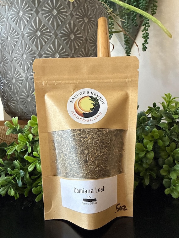 Damiana Leaf, dried: Aromatic Herb for Tea & Ritual