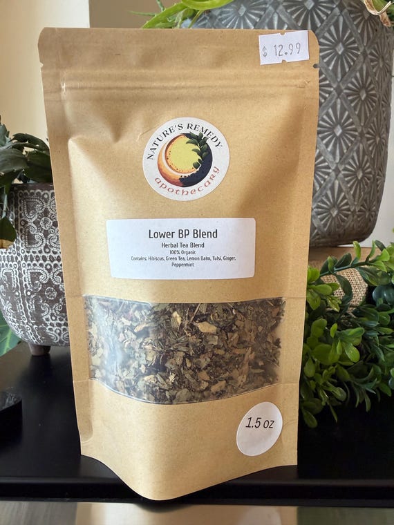 Blood Pressure Support Herbal Tea | Heart & Circulation Support | Wellness Tea