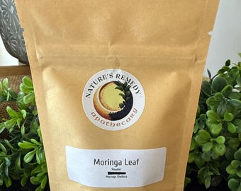 Moringa Leaf Powder | Herbal Superfood Supplement