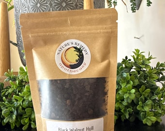Black Walnut Hull | Dried Herb for Tea, Tinctures, Crafts & Apothecary