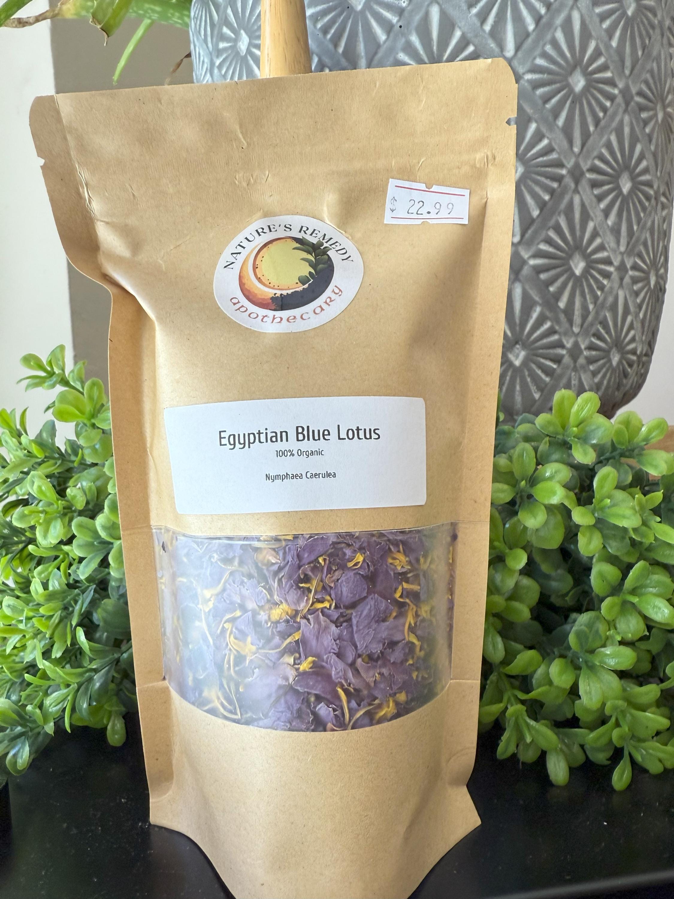 Egyptian Blue Lotus Petals Loose Botanical Tea, Ritual & Craft 
