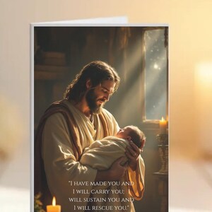 Jesus, Grußkarten, Trauer und Trauer, Fehlgeburt, Kindesverlust