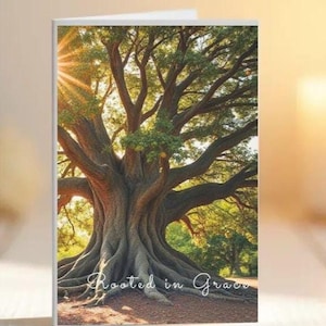 Rooted in Grace – Christian Birthday Card