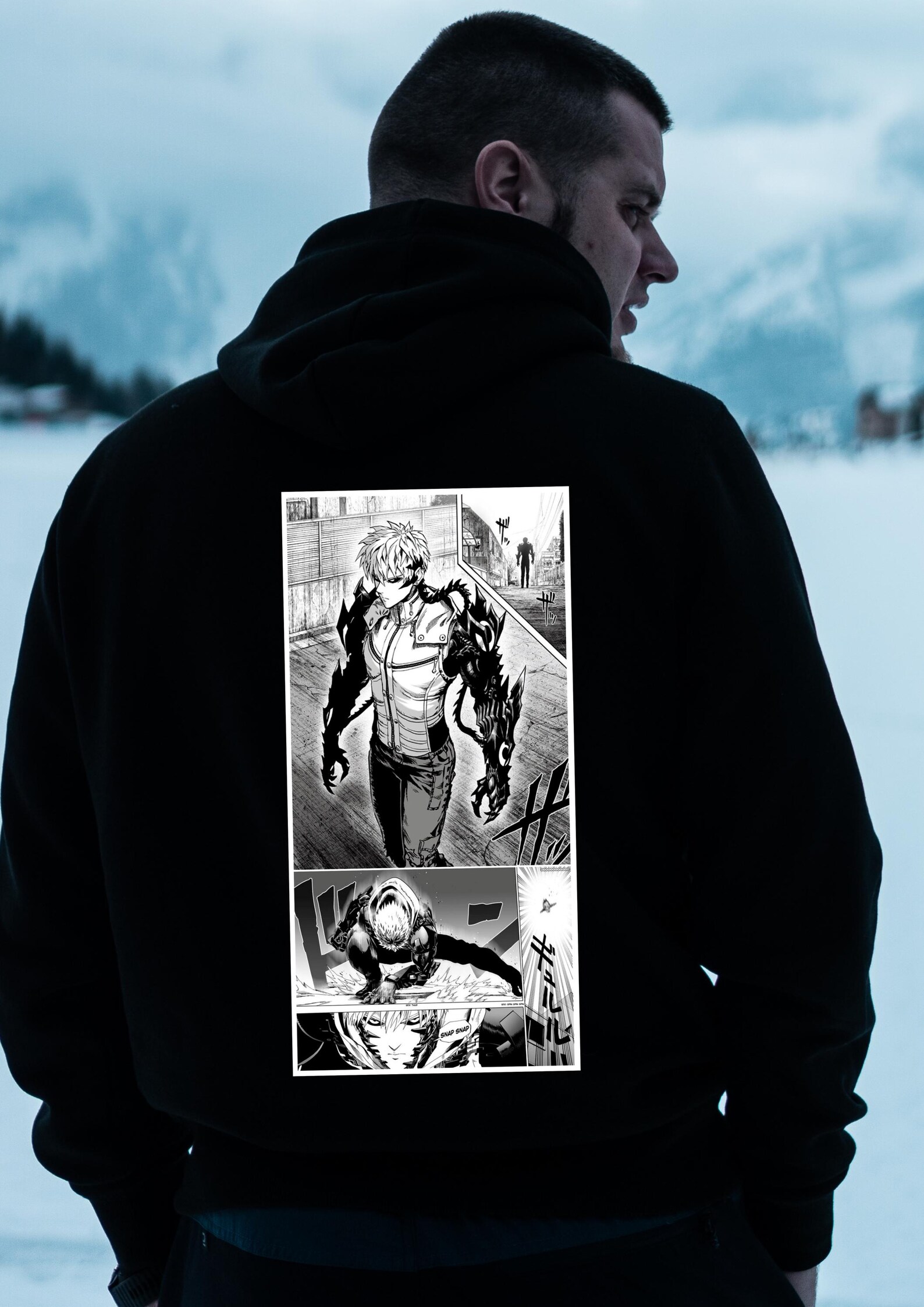 Genos Upgraded - One Punch Man Manga / Anime Inspired Clothing Tshirt ...